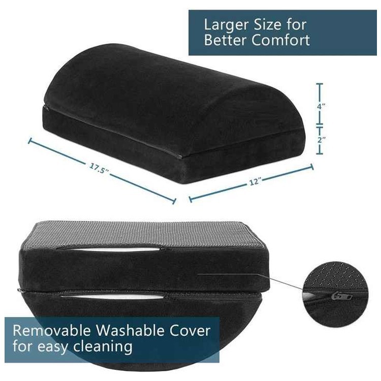 Memory Foam Double-layer Foot Rest factory