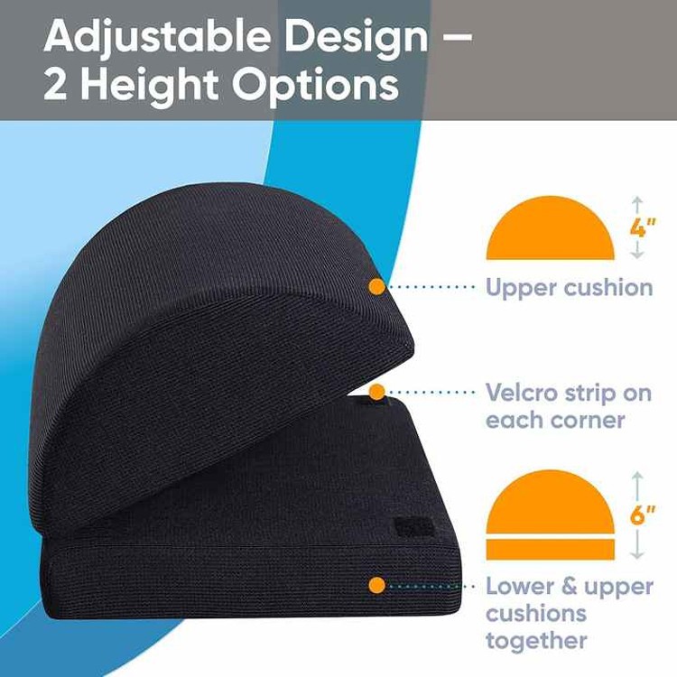 Memory Foam Double-layer Foot Rest suppliers