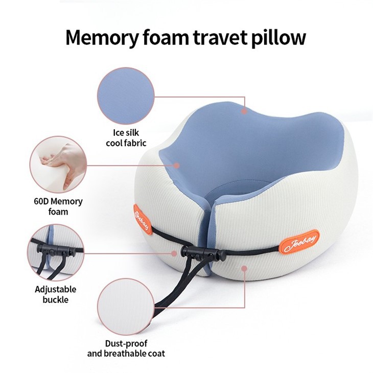 Memory Foam Travel Neck Pillow factory